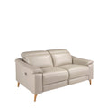WELVAR Ledersofa 2-Sitzer