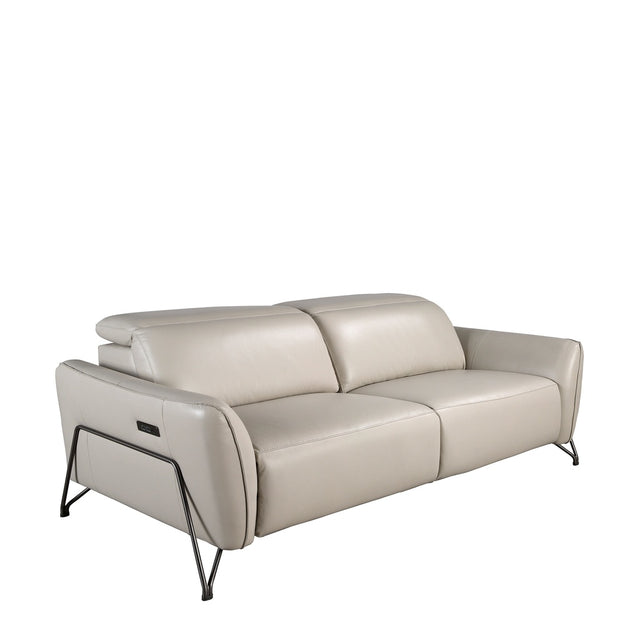XERANO Ledersofa 3-Sitzer