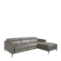YARVON Ledersofa Rechts