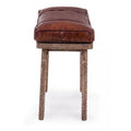 CHARLESTON Lederhocker - Atelier Gusto