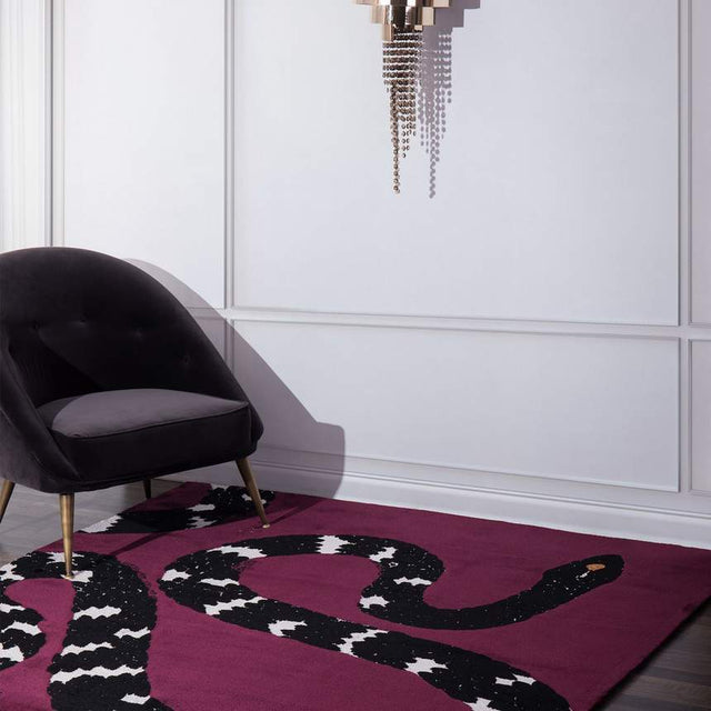 SNAKE 8 Teppich - Atelier Gusto